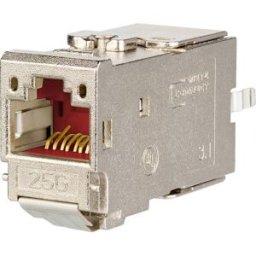 Metz Connect 130B11-25-E Module RJ45 encastrable E-Dat, connecteur de module 10 Gbit/s 1 pc(s)