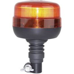 Berger & Schröter Gyrophare 20246 12 V, 24 V via réseau de bord support normé flexible orange