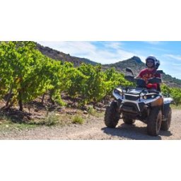 Cap Adrénaline Randonnée dégustation et œnologie en quad à Lacoste près de Montpellier