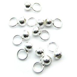 Pendentif Ongle Argenté Nail Art – Dangle Silver
