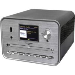 soundmaster ICD1050SW si Lecteur CD argent radio Internet, DAB+, WiFi, USB, avec enceintes