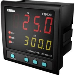 Enda PID Régulateur de température Pt100, J, K, L, T, S, R, B -199 à 1700 °C (L x l x H) 50 x 96 x 96 mm