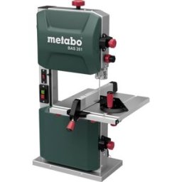 Metabo Scie à ruban de table BAS 261 Profondeur de coupe (max.) 103 mm 230 V 400 W Longueur lame de scie 1712 mm