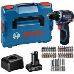 Bosch GSR 12V-32 PROFESSIONAL Perceuse-visseuse, 1x2.0Ah, 1x4.0Ah, L-BOXX 06019N7005
