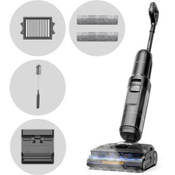 Tineco Floor One S7 Stretch Steam Plus - Aspirateur balai vapeur pour sols - 3 en 1 : nettoie, aspire et vaporise