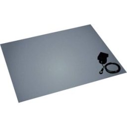 BJZ C-211 152 10,3 Set de tapis de sol antistatique (ESD) gris-platine (L x l x H) 1500 x 1200 x 3.5 mm fiche de mise à la terre incluse