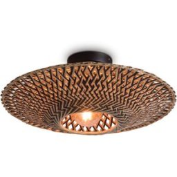 GOOD & MOJO - Plafonnier Bali - Bois naturel - Bambou