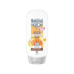 Le Petit Marseillais Soin Express 1 Min Nutrition Miel & Karité Bio Flacon de 200 ml - Flacon 200 ml