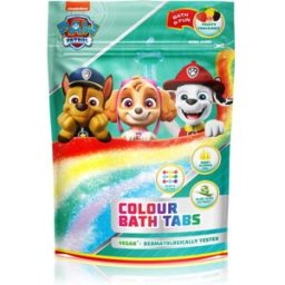 Nickelodeon Paw Patrol Colour Bath Tabs produit pour le bain pour enfant 9x16 g