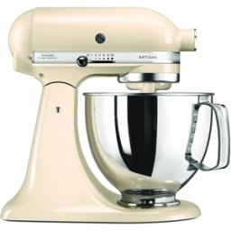 KitchenAid Artisan 5KSM125-EAC Crème - Batteur mélangeur planétaire avec tête relevable