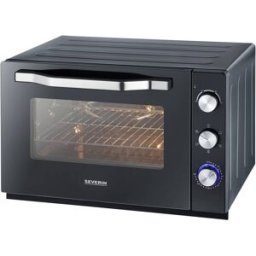 Severin 2073 Mini-four fonction minuteur, fonction grill, avec pierre à pizza 60 l