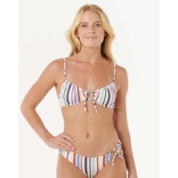 Rip Curl Haut de maillot de bain bonnets D-E à rayures Oceans Stripe Multico 2XS Female