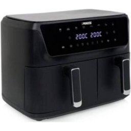 Princess 01.182470.01.001 Friteuse à air chaud 11 l 2700 W Écran LCD, revêtement anti-adhésif, sans BPA noir