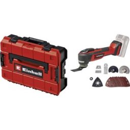 Einhell 4465190+4540011 Outil multifonction sans fil brushless, sans batterie, sans chargeur, + accessoires, + mallette Nombre d'accus fournis 0
