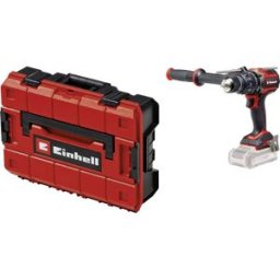 Einhell 2 vitesses-Perceuse-visseuse à percussion sans fil + coffret e-case, sans chargeur, sans batterie
