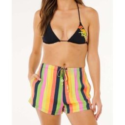 Rip Curl Short de plage rayé Neon Multico L Female