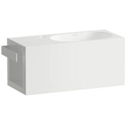 Lavabo Laufen FUSION.S H585FS30001111 535 x 236 x 240 mm, un trou de robinetterie, sans trop-plein, blanc