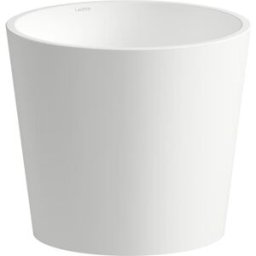Lavabo Laufen SCOPIO H510CO47571121 400 x 425 x 350 mm, sans plage de robinetterie, sans perçage pour robinetterie, sans trop-plein, blanc mat