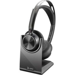 HP Poly Voyager Focus 2 Micro-casque supra-auriculaire Bluetooth Stereo noir Noise Cancelling micro-casque ordinateur