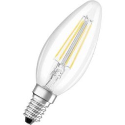 OSRAM HOMELIGHTING 4058075819313 LED CEE E (A - G) E14 forme de flamme 4 W = 40 W blanc chaud (Ø x L) 35.0 mm x 100.0 mm 3 pc(s)