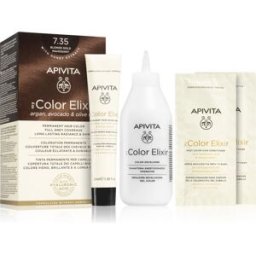 Apivita My Color Elixir coloration cheveux sans ammoniaque teinte 7.35 Blonde Gold Mahogany 1 pcs