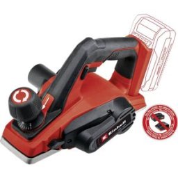 Rabot sans fil Einhell TE-PL 18/82 Li - Solo + accessoires, sans batterie, sans chargeur Largeur rabot: 82 mm 18 V Épaisseur de feuillure (max.): 8 mm
