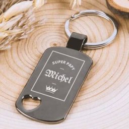 Ocadeau Porte clé Super Papy gravé