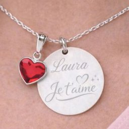 Ocadeau Collier argent collection mots d’amour