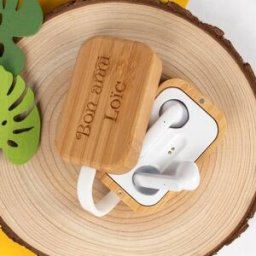 Ocadeau Ecouteurs bluetooth gravés