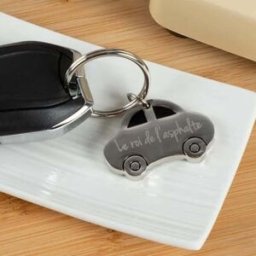 Ocadeau Porte clé voiture argenté