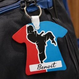 Ocadeau Porte clé photo tee-shirt