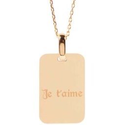 Ocadeau Collier rectangle or collection