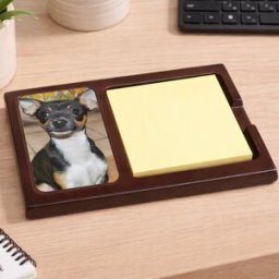 Ocadeau Support post it bois photo