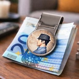 Ocadeau Pince à billets ronde photo