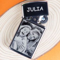 Ocadeau Briquet slim gravé Zippo