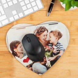 Ocadeau Tapis souris coeur photo