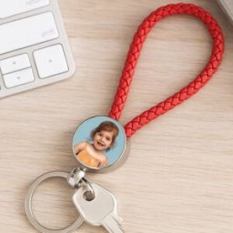 Ocadeau Porte clés corde rouge