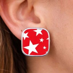 Ocadeau Boucles oreilles photo à clous