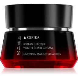 KORIKA Korean Heritage Ginseng & Marine Stem Cells Youth Elixir Cream crème nourrissante antioxydante pour rajeunir la peau 50 ml