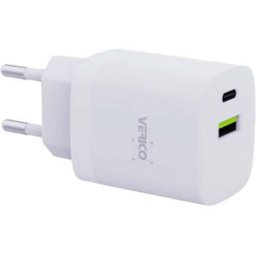 Verico Mojo 30W GaN 2 Chargeur USB 30 W 1x USB-A, 1x USB-C® blanc intérieure
