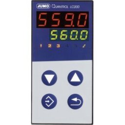 Jumo Quantrol LC100 Régulateur de température L, J, T, K, E, N, S, R, Pt100, Pt1000, KTY Relais 3 A (l x H) 48 mm x 48 mm
