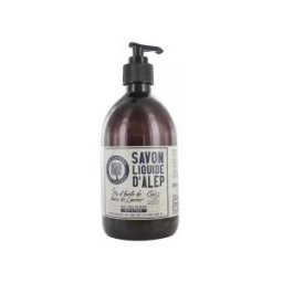 Authentine Savon d'Alep Liquide d'Alep 5% d'Huile de Baies de Laurier Bio 500 ml - Flacon-Pompe 500 ml