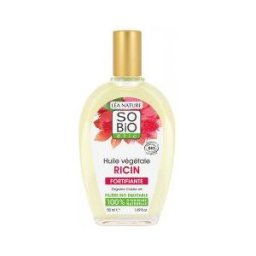 Léa Nature SO BIO étic Huile Végétale de Ricin Fortifiante Bio 50 ml - Flacon 50 ml