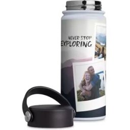 Gourde personnalisable CEWE - impression de votre photo sur tout le pourtour de la gourde - 500 ml