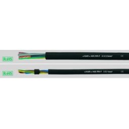 HELU 36003 Câble à gaine caoutchouc H05RN-F 3 G 0.75 mm² noir 50 m