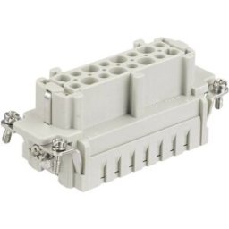 HARTING 09330102716 Insert femelle Han® E 10 + PE cage à ressort 1 pc(s)