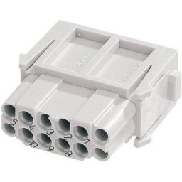 HARTING 09140123101 Insert femelle Han® DD-Modul 12 + PE à sertir 1 pc(s)