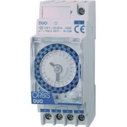 ORBIS Zeitschalttechnik DUO D 230 V Programmateur horaire pour rail analogique 230 V/AC