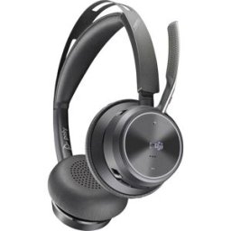 HP Poly Voyager Focus 2 Microsoft Teams Certified Micro-casque supra-auriculaire Bluetooth Stereo noir Noise Cancelling micro-casque ordinateur
