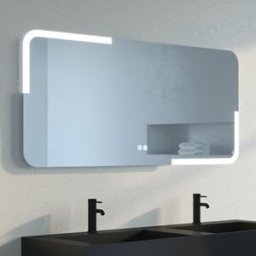 Distribain Miroir Rectangulaire avec LED PRISMA_1400